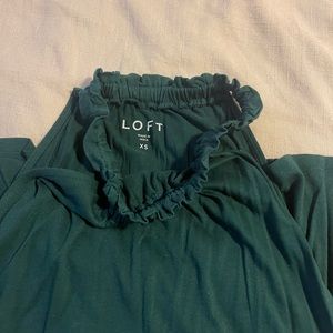 Loft Halter Peplum Top